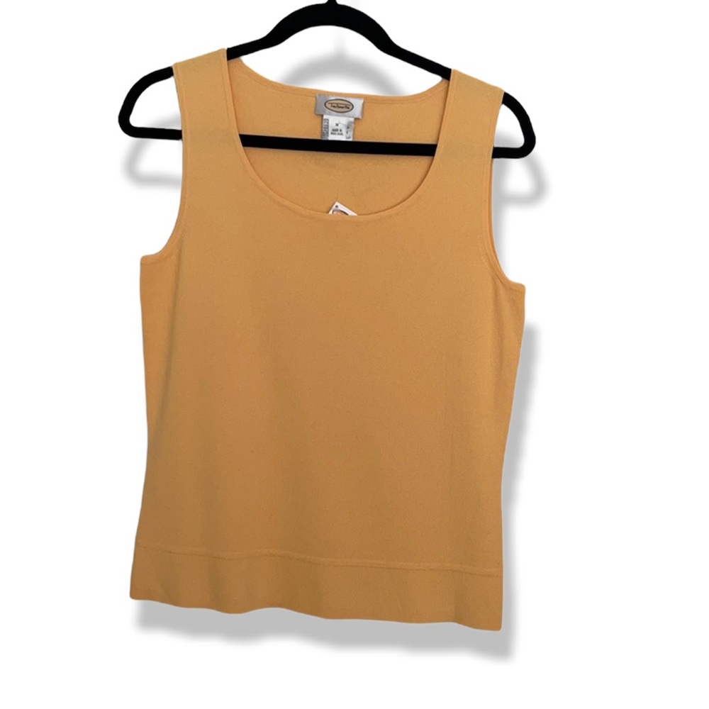 NWT Talbots Yellow Shell Size M - Picture 8 of 8